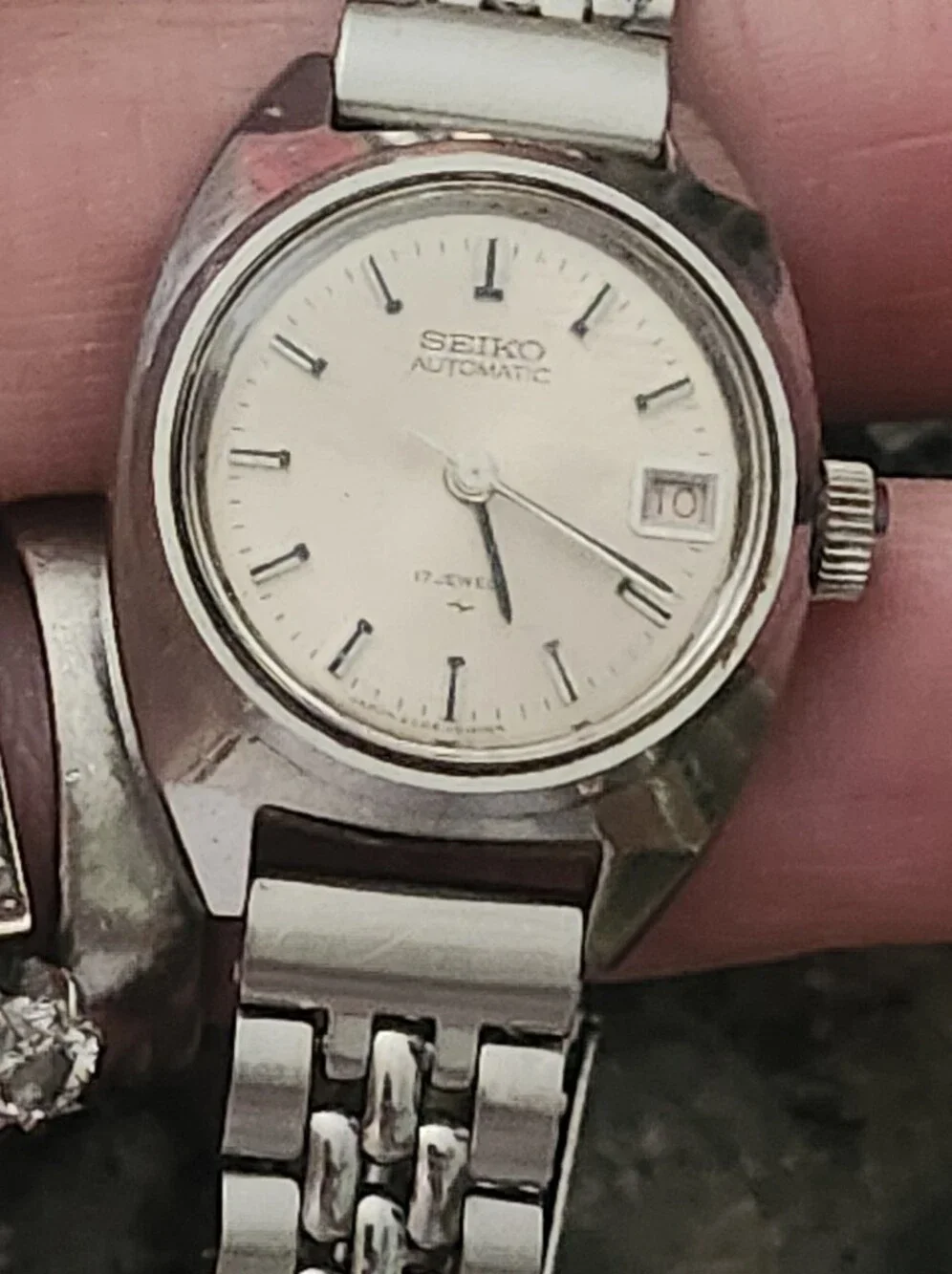 Vtg Seiko Automatic Jewels 17 Wristwatch